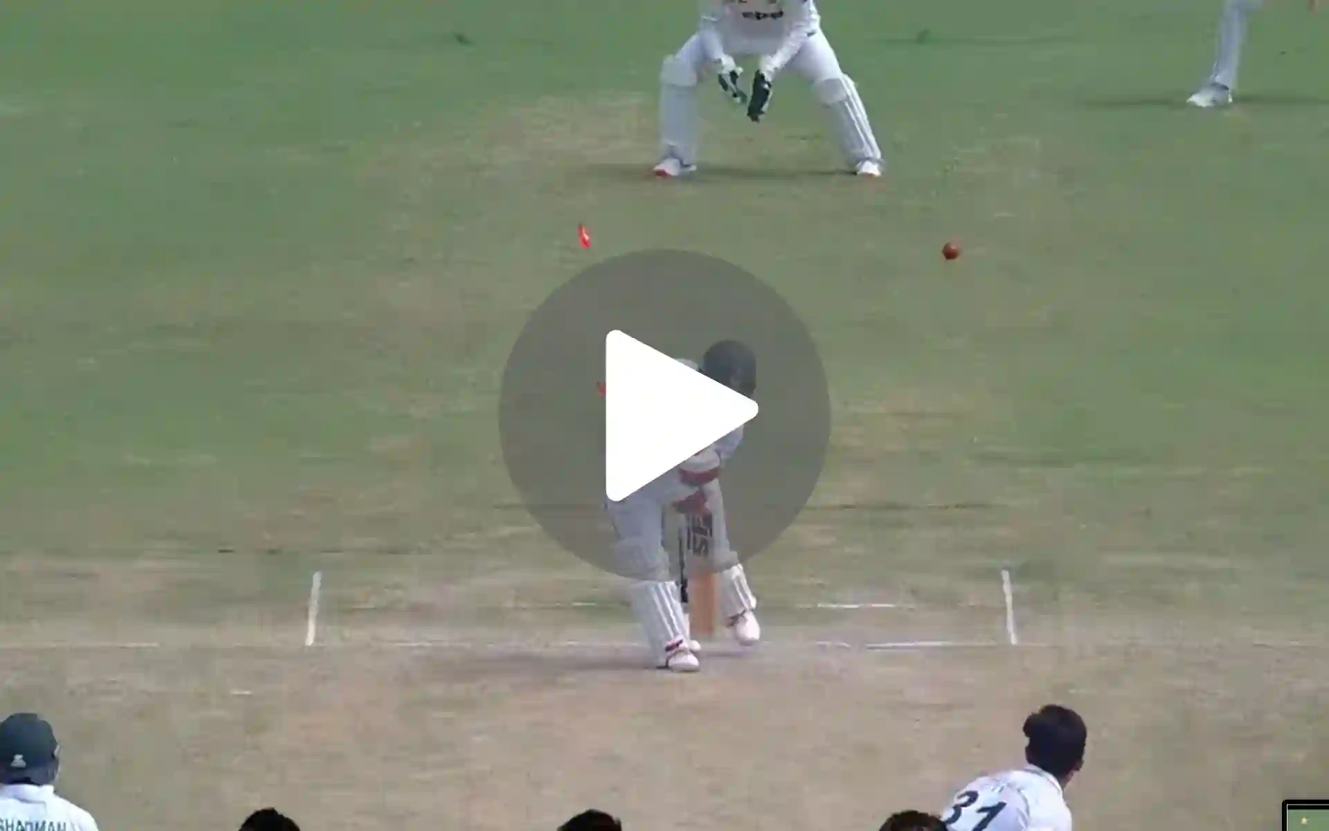 [Watch] Mir Hamza Rattles Bangladesh's Zakir Hasan With An Absolute Peach